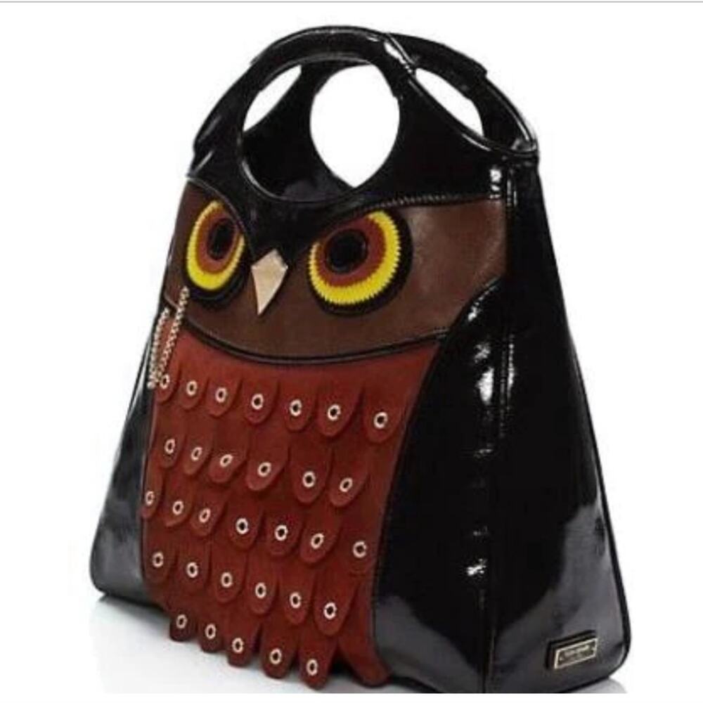 KATE SPADE NEW YORK MAXIMILLIAN MAXWELL OWL TOTE purse bag handbag - Picture 16 of 16